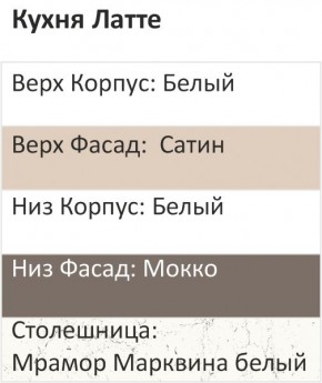 Кухонный гарнитур Латте 1000 (Стол. 26мм) в Воткинске - votkinsk.mebel24.online | фото 3