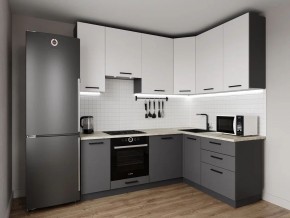 Кухонный гарнитур Меренга 2200*1600 h950 (Стол. 26мм) в Воткинске - votkinsk.mebel24.online | фото