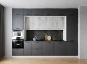 Кухонный гарнитур Санторини 3400 (Стол. 38мм) в Воткинске - votkinsk.mebel24.online | фото