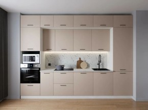 Кухонный гарнитур Шампань 3400 (Стол. 38мм) в Воткинске - votkinsk.mebel24.online | фото