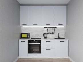 Кухонный гарнитур Смоки 2200 h950 (Стол. 38 мм) в Воткинске - votkinsk.mebel24.online | фото 1