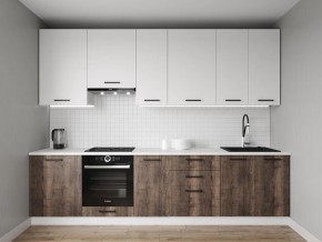 Кухонный гарнитур Старое Дерево 3000 h950 (Стол. 38мм) в Воткинске - votkinsk.mebel24.online | фото