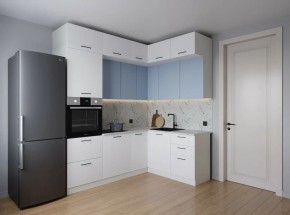 Кухонный гарнитур угловой Капри 2200*1700 (Стол. 26мм) в Воткинске - votkinsk.mebel24.online | фото