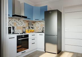 Кухонный гарнитур угловой Капри 2200х1000 (Стол. 38мм) в Воткинске - votkinsk.mebel24.online | фото