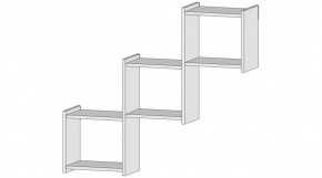 КВАДРО Полка (белый) в Воткинске - votkinsk.mebel24.online | фото