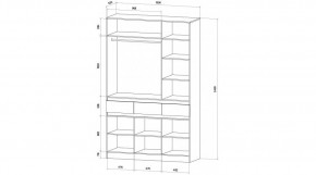 ЛЕНОРА Спальный гарнитур (модульный) кашемир в Воткинске - votkinsk.mebel24.online | фото 9