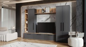 ЛЕВАНТЕ Гостиная (дуб вотан/графит) в Воткинске - votkinsk.mebel24.online | фото