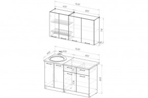 ЛОТОС Кухонный гарнитур Макси 2 (1800 мм) в Воткинске - votkinsk.mebel24.online | фото 2