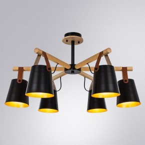 Люстра на штанге Arte Lamp Thomas A7032PL-6BK в Воткинске - votkinsk.mebel24.online | фото 2