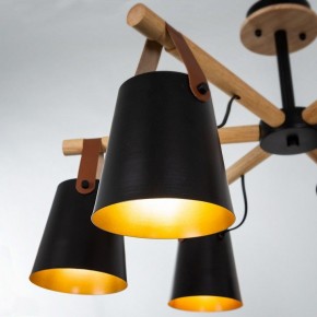 Люстра на штанге Arte Lamp Thomas A7032PL-6BK в Воткинске - votkinsk.mebel24.online | фото 3