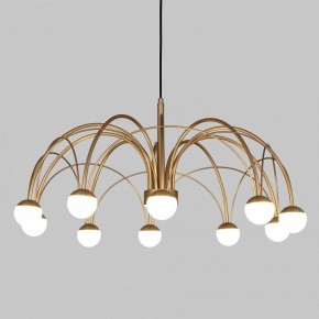 Люстра на штанге Eurosvet Ragno 90030/10 LED золото в Воткинске - votkinsk.mebel24.online | фото 4