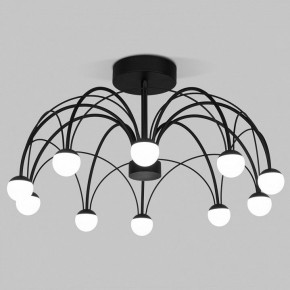 Люстра на штанге Eurosvet Ragno 90035/10 LED черный в Воткинске - votkinsk.mebel24.online | фото