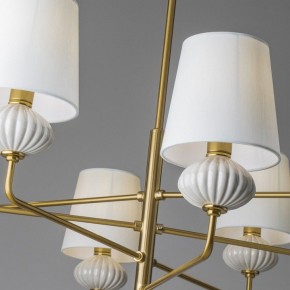 Люстра на штанге Freya Ceramics FR2029PL-08BS в Воткинске - votkinsk.mebel24.online | фото 7