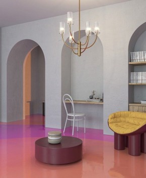 Люстра на штанге Maytoni Arco MOD223PL-06BS в Воткинске - votkinsk.mebel24.online | фото 5
