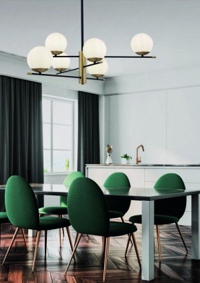 Люстра на штанге Maytoni Nostalgia MOD048PL-06G в Воткинске - votkinsk.mebel24.online | фото 3