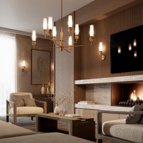Люстра на штанге Odeon Light Lolla 6625/8 в Воткинске - votkinsk.mebel24.online | фото 4