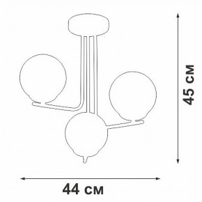 Люстра на штанге Vitaluce V49420 V49420-8/3PL в Воткинске - votkinsk.mebel24.online | фото 2