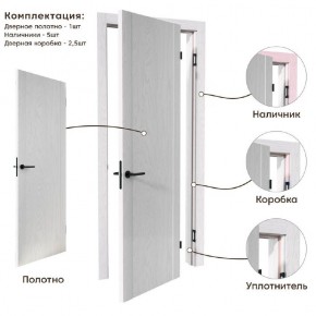 Межкомнатная дверь Bolivar Каньон браун (комплект) в Воткинске - votkinsk.mebel24.online | фото 4