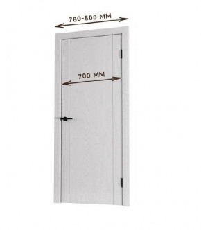 Межкомнатная дверь Bolivar Каньон браун (комплект) 700 в Воткинске - votkinsk.mebel24.online | фото