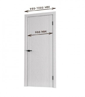 Межкомнатная дверь Bolivar Каньон браун (комплект) 900 в Воткинске - votkinsk.mebel24.online | фото