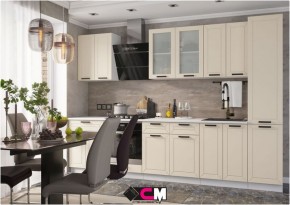Модульная кухня Альфа холст брюле в Воткинске - votkinsk.mebel24.online | фото 1