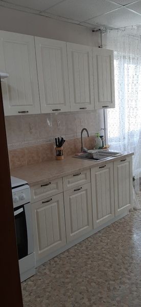 Модульная кухня Луксор клен бирюза в Воткинске - votkinsk.mebel24.online | фото 3