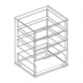 МОНИКА Комод с 4 ящиками в Воткинске - votkinsk.mebel24.online | фото 3