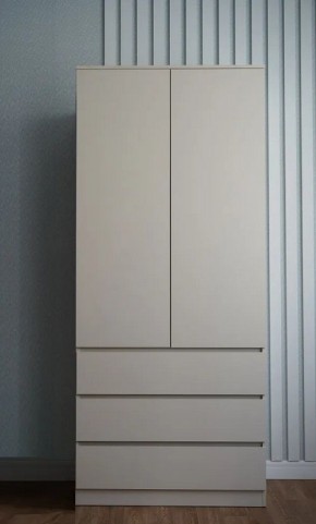 МОРИ МШ 900.2 Шкаф с 2-мя дв. и 3-мя ящ. ВЫСОКИЙ (Сатин) в Воткинске - votkinsk.mebel24.online | фото