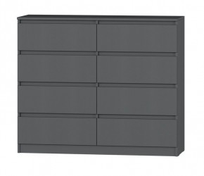 МС "Хилтон" Комод №3 1200 (8 ящ.) графит в Воткинске - votkinsk.mebel24.online | фото