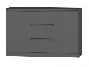 МС "Хилтон" Комод №4 1200 (графит) в Воткинске - votkinsk.mebel24.online | фото