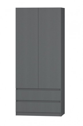 МС "Хилтон" Шкаф №3 900 (Графит) в Воткинске - votkinsk.mebel24.online | фото
