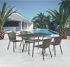 Набор уличный T286A/Y137C-W53 Brown 4Pcs в Воткинске - votkinsk.mebel24.online | фото 2