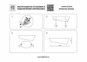 Накладной светильник Lightstar Celesta 809456 в Воткинске - votkinsk.mebel24.online | фото 4