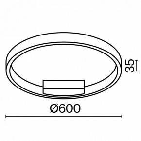 Накладной светильник Maytoni Rim MOD058CL-L35WK в Воткинске - votkinsk.mebel24.online | фото 4