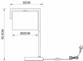 Настольная лампа декоративная Arte Lamp Aperol A5031LT-1PB в Воткинске - votkinsk.mebel24.online | фото 3