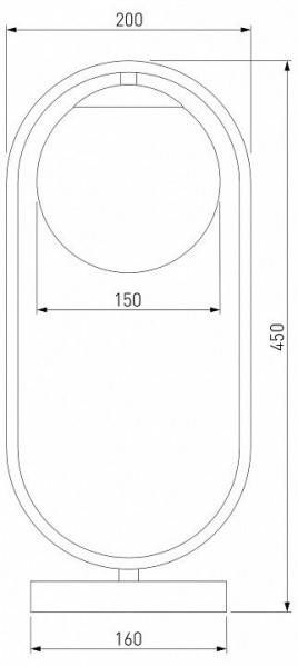 Настольная лампа декоративная Eurosvet Ringo 01138/1 золото в Воткинске - votkinsk.mebel24.online | фото 3