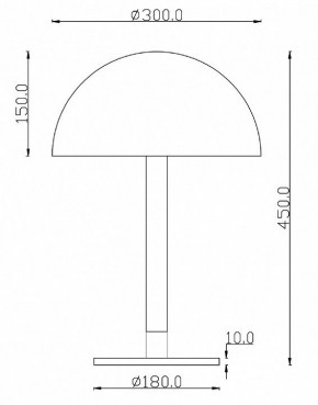 Настольная лампа декоративная Maytoni Ray Z012TL-L8B3K в Воткинске - votkinsk.mebel24.online | фото 4