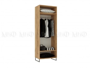 НЭНСИ LOFT Шкаф 2-х ств. 800 (Дуб крафт белый) в Воткинске - votkinsk.mebel24.online | фото 2