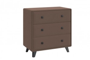НИКОЛЬ Комод 3 ящика (шоколад) в Воткинске - votkinsk.mebel24.online | фото