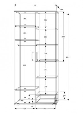 Подростковая Юпитер (модульная) в Воткинске - votkinsk.mebel24.online | фото 25