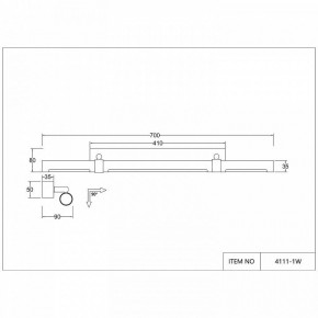 Подсветка для картины Favourite Cuero 4111-1W в Воткинске - votkinsk.mebel24.online | фото 3