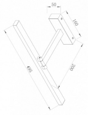 Подсветка для зеркала Maytoni Bris MIR008WL-L12B4K в Воткинске - votkinsk.mebel24.online | фото 3