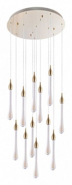 Подвесная люстра Arte Lamp Raindrop A1803LM-36PB в Воткинске - votkinsk.mebel24.online | фото
