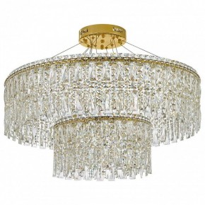 Подвесная люстра Arti Lampadari Ovindoli Gold Ovindoli L 1.5.80+40.100 G в Воткинске - votkinsk.mebel24.online | фото 2