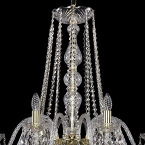 Подвесная люстра Bohemia Ivele Crystal 1402 1402/10/360/G в Воткинске - votkinsk.mebel24.online | фото 4