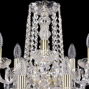 Подвесная люстра Bohemia Ivele Crystal 1402 1402/10+5/195/2d/G в Воткинске - votkinsk.mebel24.online | фото 4