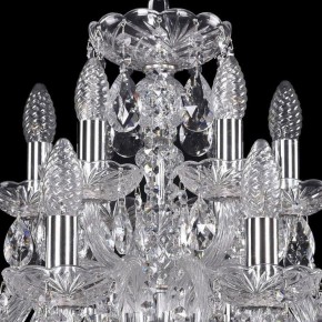 Подвесная люстра Bohemia Ivele Crystal 1402 1402/12+6/240/Ni в Воткинске - votkinsk.mebel24.online | фото 4