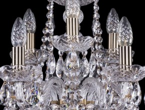 Подвесная люстра Bohemia Ivele Crystal 1402 1402/6_3/195/Pa в Воткинске - votkinsk.mebel24.online | фото 3