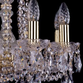 Подвесная люстра Bohemia Ivele Crystal 1402 1402/8/141/G в Воткинске - votkinsk.mebel24.online | фото 2
