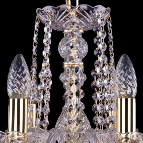 Подвесная люстра Bohemia Ivele Crystal 1402 1402/8/160/G в Воткинске - votkinsk.mebel24.online | фото 4